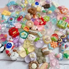 【81】デコパーツ約100個以上まとめ売り