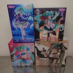 初音ミク AMP AMP＋ フィギュア 4種セット