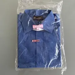 【サイズL】PLAYBOY ブルー長袖シャツのサムネイル