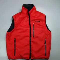 ク*ー様 7962 ファーストダウンUSA リバーシブル フリース ベスト メン