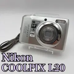 簡易動作確認済】NIKON COOLPIX L21 シルバー 単三電池 - メルカリ