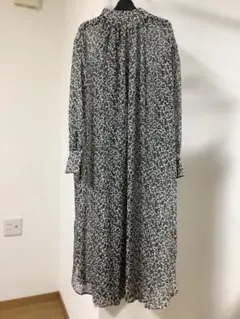 ふ*u様 グリーンパークス　キャミペチ　付き　前後2way花柄ワンピース F