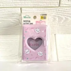 韓国ダイソー 限定 マリー メモ帳 トレカケース