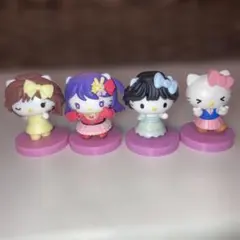チョコエッグ　キティちゃん　ハローキティ フィギュア 4体セット