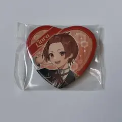 いれいす　りうら　ハート型缶バッジ