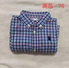【未使用】ラルフローレン　ロンパース　70