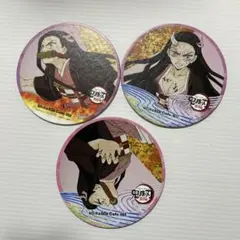 ufotable鬼滅の刃カフェ竈門禰豆子　コースター3点