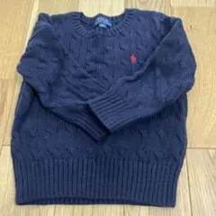 Polo Ralph Lauren ネイビー セーター 3T