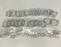 36個　バングル　ブレスレット　リング　シルバー　重ね付け　まとめ売り