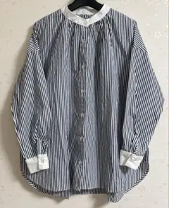 バンドカラーシャツ シャツ