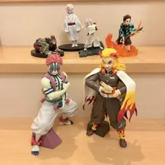 ✅　フィギュア　プライズ　鬼滅の刃　グランディスタ　炭治郎　煉獄　猗窩座