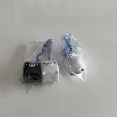 サンエックスユニバース　チャームつきグミ　まめごま モノクロブー