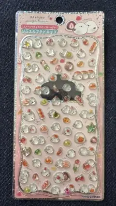 大福シマエナガ ジュエルプチドロップシール 正規品