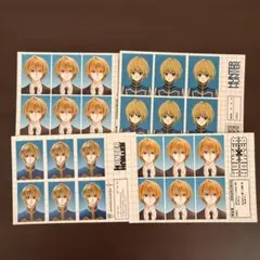 HUNTER×HUNTER クラピカ 証明写真風イラストカード 4枚セット