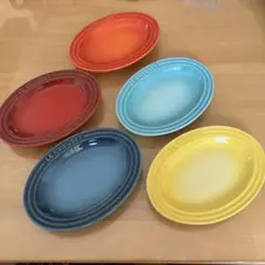 イルカ様専用　LE CREUSET ミニオーバルプレート