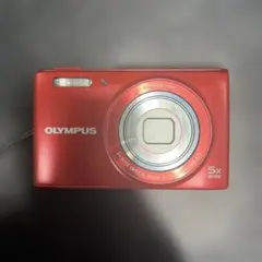 OLYMPUS STYLUS VG-180 レッド 本体 ジャンク - メルカリ