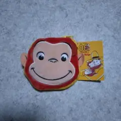 【新品】 おさるのジョージ フェイスポーチ付 エコバッグ 非売品 プライズ