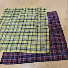 Vivienne Westwood usedハンカチ 2枚セット チェック柄のサムネイル