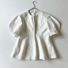シーニュ Cygne ジャガードトップス cecile White - メルカリ