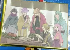 特 刀剣乱舞 花丸 華ノ巻 入場者特典 色紙風かあど　買物②