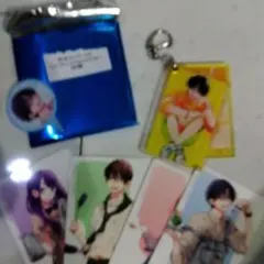 春の嵐とモンスター　カフェ　アクリルキーホルダー+購入特典セット