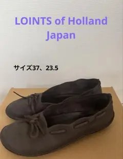 LOINTS ロインツ　ブラウンフラットシューズ 37