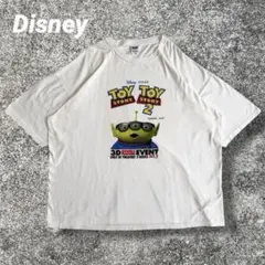 ディズニー　Tシャツ　トイストーリー2　リトルグリーンメン　3XL 00s