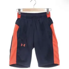 50%オフ アンダーアーマー YMD ショートパンツ ネイビー ジュニア 半額