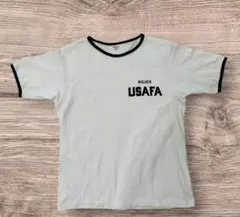 ウエアハウス USAFA ミリタリー リンガーTシャツ Mサイズのサムネイル