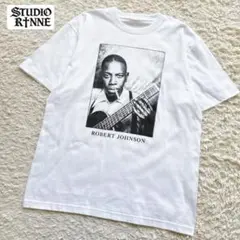 Robert Johnson 偉人 ブルース フォト 半袖 Tシャツ 野村訓市のサムネイル