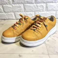 CAMPER TWINS 25cm アシンメトリー レザースニーカー 美品 - メルカリ