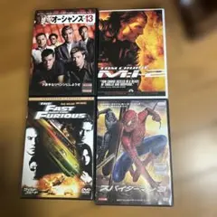 洋画 DVD 4本セット オーシャンズ13 M:I-2 他