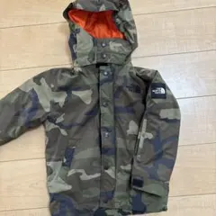 美品　ノースフェイス　キッズ　アウター　迷彩 コーチジャケット 110cm