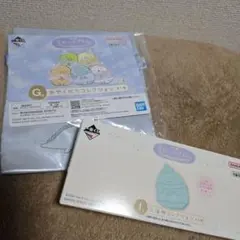 未開封　一番くじ　すみっコぐらし　I賞入浴剤　G賞巾着　とかげ