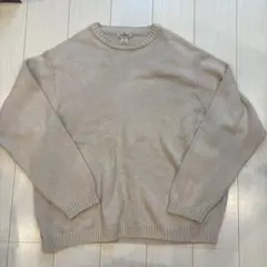 【匿名配送】古着 L.L.Bean ニット XXL ベージュ