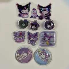 クロミ　シールセット　おはじき　ドロップジェリーシール　すりガラス風シール