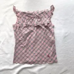 Burberry ブルーレーベル キャミトップス38サイズ ノバチェック 美品