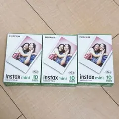 FUJIFILM instax mini フィルム 10枚×3パック
