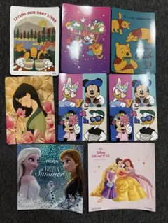 訳ありセット⑦ディズニーストアじゃんけんカード店舗限定12枚まとめ