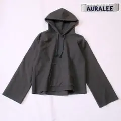 近年 AURALEE オーラリー プルオーバーパーカー ブラックのサムネイル