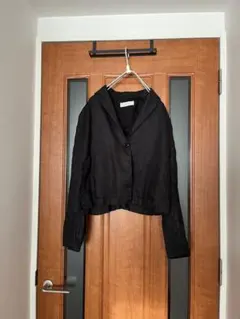 リネン テーラードジャケット