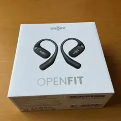 SHOKZ OPENFIT ワイヤレスイヤホン　空箱　USBケーブル、ケース付き