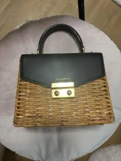 VIOLAd'ORO タッセル付き かごバッグ 2WAY ショルダーバッグ - メルカリ