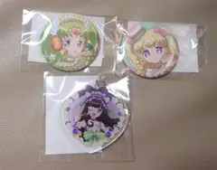 アイドルタイムプリパラ まるくじ ファルル 缶バッジ アクリル
