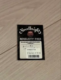 Novelbright　Winding Road スタッフパス風ステッカー Novelbrightスタッフパス風ステッカー - メルカリ
