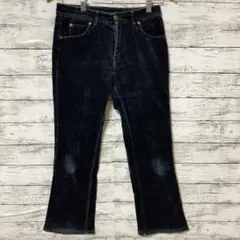 コーデュロイパンツ✨フレアカット　カジュアル　ベルトループ