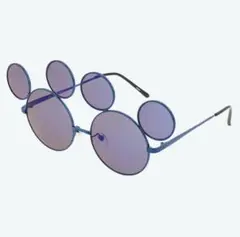 ディズニーリゾート　サングラス　ミッキーシェイブ　ミッキー　青　TDR　ランド