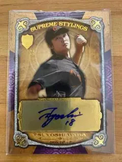 和田毅投手 直筆サインカード ボルチモアオリオールズ #福岡ソフトバンクホークス