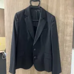 LES MUES ビジネススーツ　ジャケットパンツスカートの３点セット　ブラック