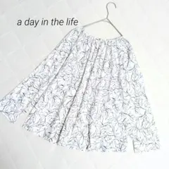 アデイインザライフ ブラウス カットソー レディーストップス 木の葉柄 フリー